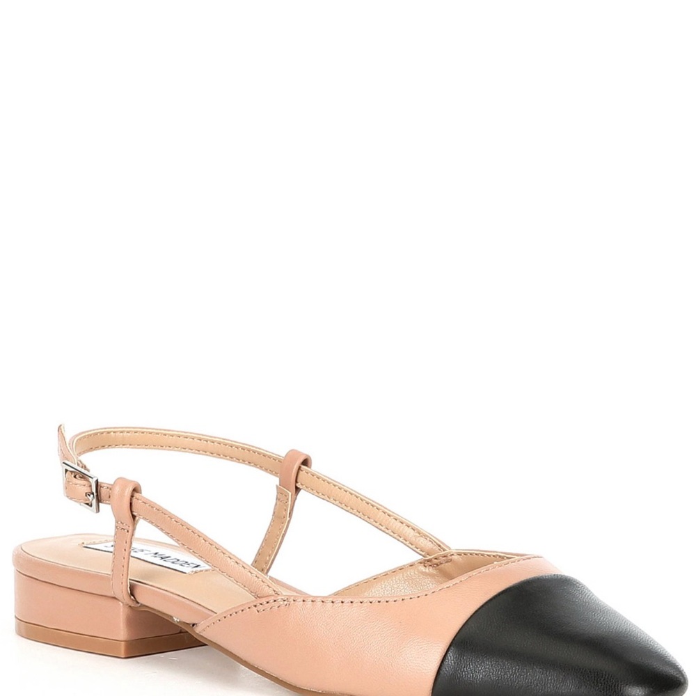 Steve Madden Women's Tan and Black Slingback Shoes